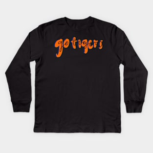 Go tigers Kids Long Sleeve T-Shirt